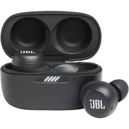 JBL Live Free NC+ TWS - True wireless Bluetooth earbuds incl. TalkThru and Ambient Aware, up to 21 hours of battery life , in black