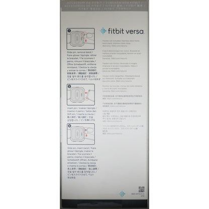 Fitbit Versa Metal Mesh Band - Black