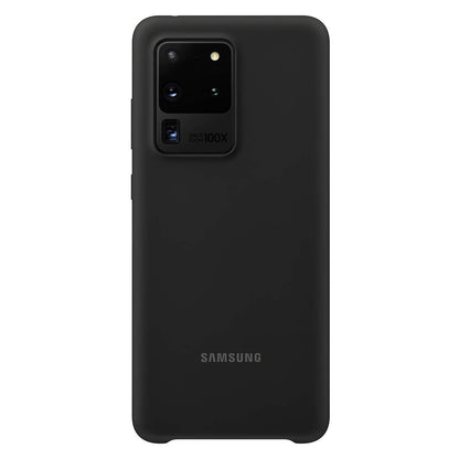 Samsung Original Galaxy S20 Ultra 5G Silicone Cover/Mobile Phone Case - Black