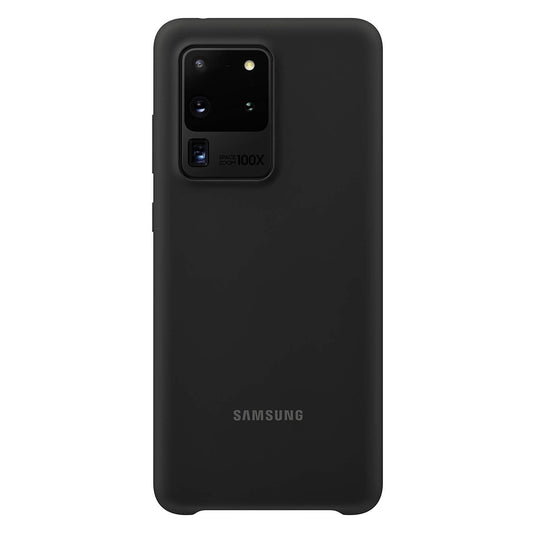 Samsung Original Galaxy S20 Ultra 5G Silicone Cover/Mobile Phone Case - Black