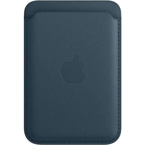 Apple Leather Wallet with MagSafe (for iPhone) - Baltic Blue