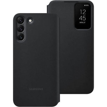 Samsung Official S22+ Smart Clear View Cover Black