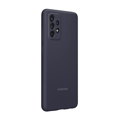 Samsung compatible A72 Silicone Cover Black