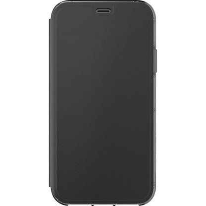 Griffin TA43989 Survivor Clear Wallet Case Cover for iPhone X - Black/Clear,TA43989