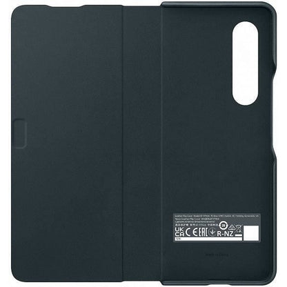 Samsung Galaxy Z Fold3 Leather Flip Cover - Official Samsung Case - Green