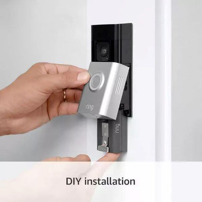Ring Battery Video Doorbell Plus | DIY Wireless Video Doorbell Camera with 1536p HD Video, Head-To-Toe View, Quick Release Battery Pack | Easy to install (5min)
