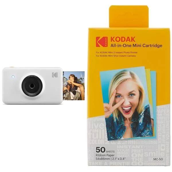 Kodak All-In-One Mini Cartridge Ribbon Paper 50 Sheets