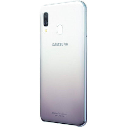 Samsung Galaxy A40 Gradation Cover - Hard Protective Smartphone Case for Samsung Galaxy A40 - Durable and Lightweight Stylish Design - Black