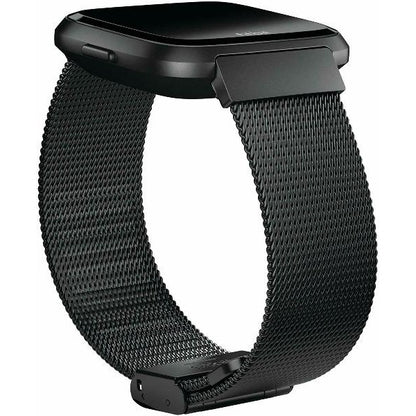 Fitbit Versa Metal Mesh Band - Black