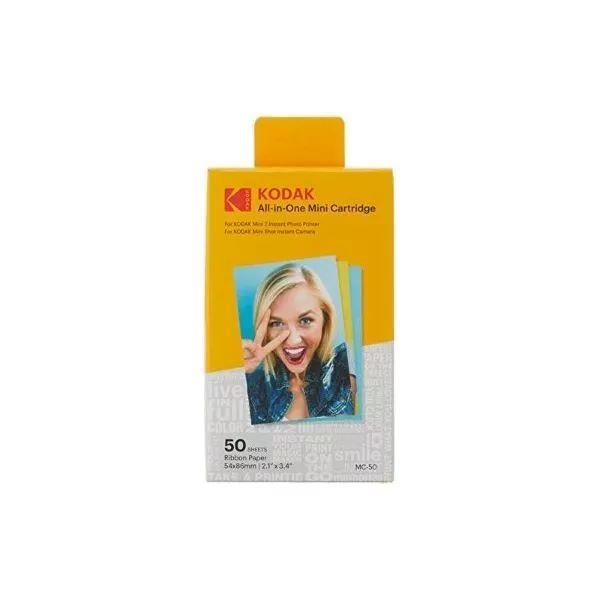 Kodak All-In-One Mini Cartridge Ribbon Paper 50 Sheets