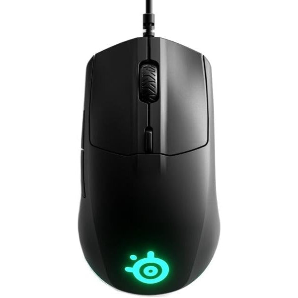 SteelSeries Rival 3 Gaming Mouse - 8,500 CPI TrueMove Core Optical Sensor - 6 Programmable Buttons - Split Trigger Buttons - Brilliant Prism RGB Lighting